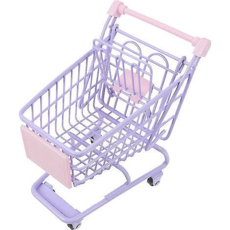 1 Stück Einkaufswagen aus Metall