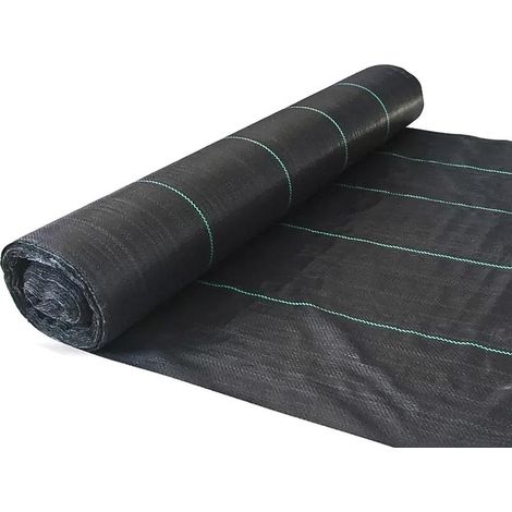 Telo anti erbacce saturnia tessuto geotessile larghezza 105 cm