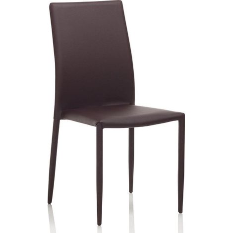 Set de 4 Chaises ADA marron (1/3)