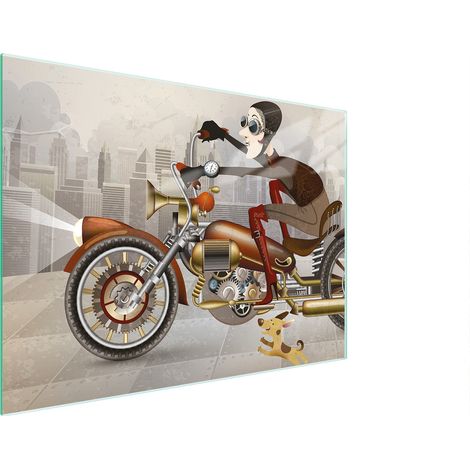 TAGLIERE IN VETRO 30x22 MOTO (1/5)