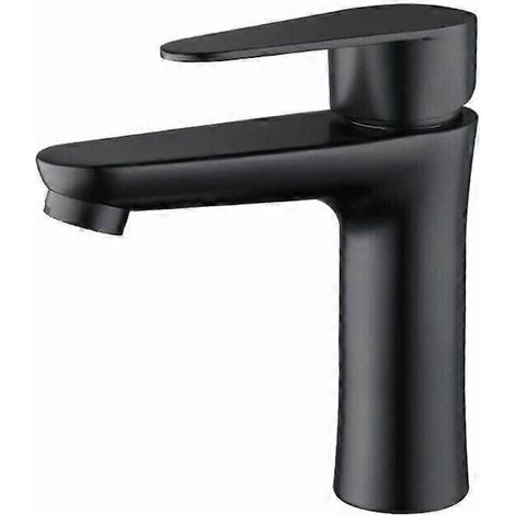 UlisemRubinetto per bagno con maniglia singola, rubinetto per lavabo, rubinetto per lavabo (1/4)