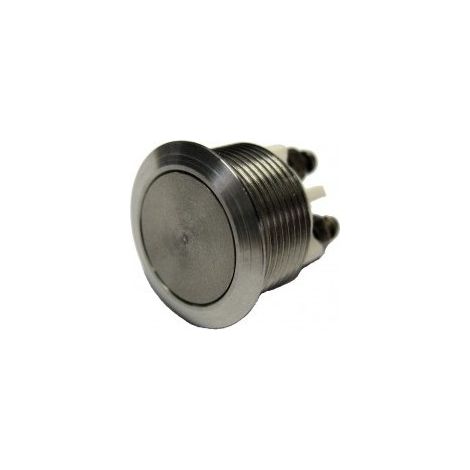 Bouton poussoir inox no ø 18mm URMET BA/22 (1/2)
