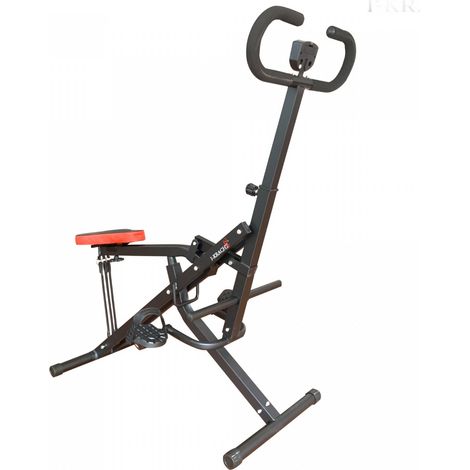 I kracht kt 00131 total fitness crunch mit digitalem monitor schwarz