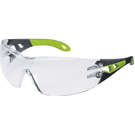 Schutzbrille mit klaren Polycarbonatgläsern, entspricht den Normen EN 166 und 170, beschlagfrei, kratzfest (chemikalienbeständig), UV400-Schutz und ansprechendem Design (1/5)