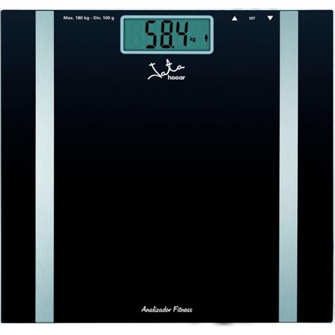JATA bascula analizador corporal 531 , Báscula analizador corporal 531, una báscula de baño inteligente diseñada para ofrecer mediciones completas de la composición corporal y segu