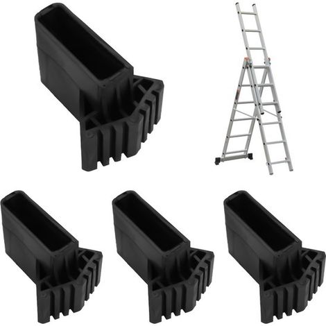 Dailygoods，Patas antideslizantes para escaleras，4 patas de goma，Tapas resistentes al desgaste para patas de escaleras，Protección del suelo (1/5)