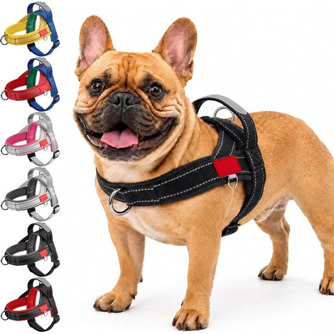Harnais Anti-Traction Réfléchissant pour Chien (1/5)