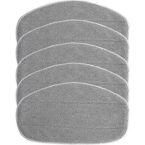 Replacement Pads For Leifheit Cleantenso Steam Cleaner - Steam Mop Pad For Deep Cleaning, 5x Replacement Microfiber Pad (1/4)