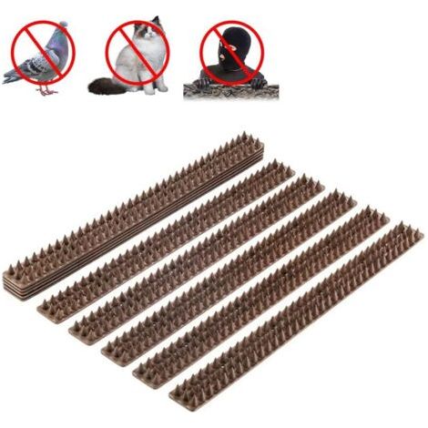 Lot de 10 Pics Anti Escalade 10 Bandes de 50 cm (1/4)