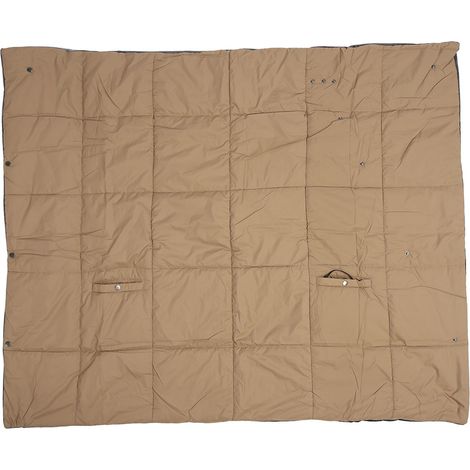 Couverture chauffante beige, contrôle de température constante, polyester PVC, chauffe rapide, lavable, châle électrique pour l'hiver froid