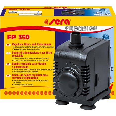 Pompe pour filtration et circulation d’eau sera FP 350 Compactes, Économiques et Réglables Pour Nano-Aquariums à Aquariums Marins Axe Céramique Anticorrosion Débit Puissant (1/5)