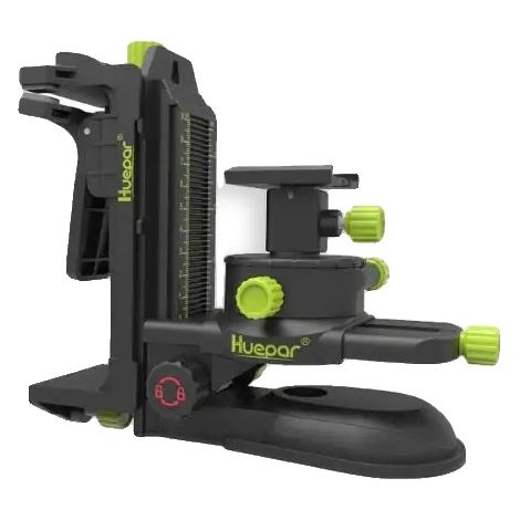 Adaptateur de niveau laser, base magnétique, clip réglable, vert (1/2)