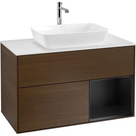 Villeroy & Boch F781PDGN Meuble sous-lavabo Finion F78 (1/2)