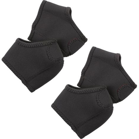 paires de protège-talons antidérapants pour adultes, en tissu (1/5)