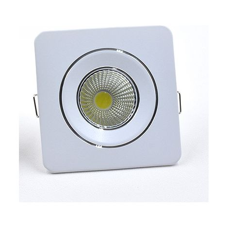 Spot encastré LED à faisceau carré angulaire pour salle de bain, cuisine, maison, commerce, aménagement paysager, plafonnier (1/3)