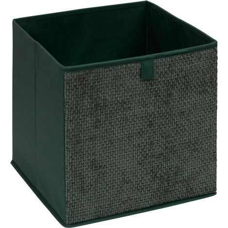 Boîte mix'n modul carré pliable 31x31cm vert kaki - 5five (1/4)
