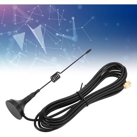 Module d'antenne passerelle LORA XP-433-003, système de relevé de compteurs sans fil, petite antenne à ventouse 433 MHz, antenne omnidirectionnelle à gain élevé SMA (1/5)