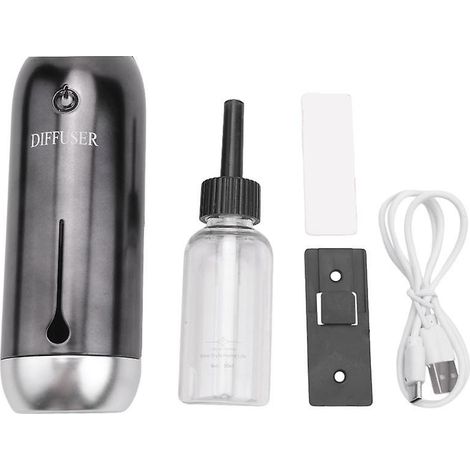 Diffuseur d'huiles essentielles USB mural pour la maison, réglable sur plusieurs vitesses, sans perforation, pour la maison C (1/5)