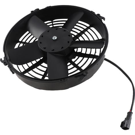 Ventilador eléctrico de refrigeración para condensador de aire acondicionado, 330 mm, 24 V, 160 W, cinco aspas, para radiador de aire acondicionado, autobús y camión.