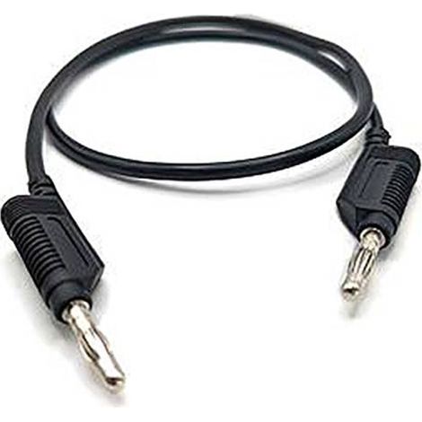 Mueller Electric 22.170-1.5M-0 Cordon de mesure banane mâle 4 mm banane mâle 4 mm 1.5 m noir 1 pc(s) Y270253