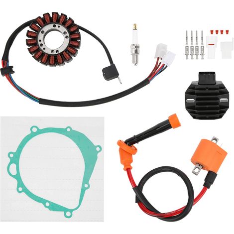 Bobine d'allumage bougie d'allumage régulateur redresseur Stator 33410-09f00 remplacement pour Suzuki Quadsport Z400 LTZ400 2003-2008 (1/5)