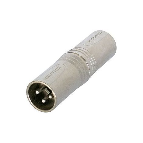 Adaptador XLR Macho 3Pin A XLR Macho 3Pin NEUTRIK