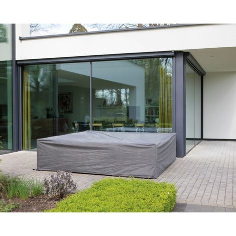 Gardissimo Schutzhülle (475451) für Gartenlounge-Möbel, hellgrau