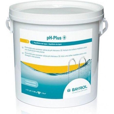 Incrementador de pH para piscinas BAYROL, gránulos de 5 kg BAYROL