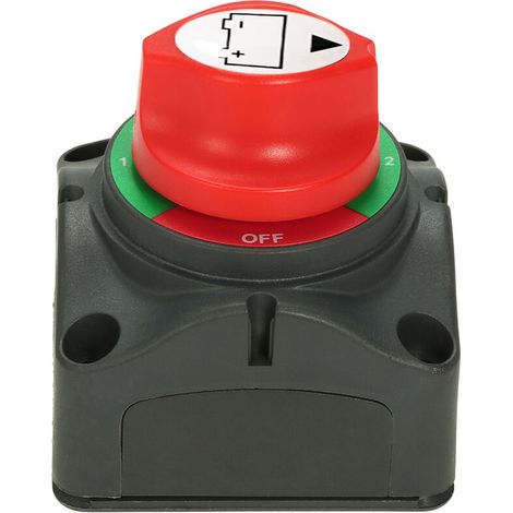 Sélecteur de batterie double 12V/24V interrupteur principal de batterie 300A sélecteur de commutateur à 4 positions pour voiture RV bateau (1/5)