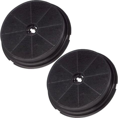 Filtros de carbón activado (paquete de 2) - Accesorios para campana extractora (1/4)