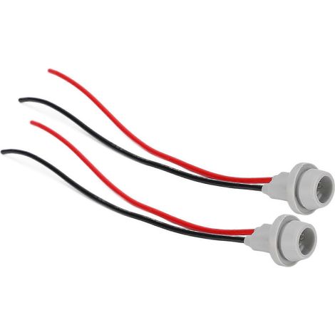 2 Stück Lampenfassung, hitzebeständig, weich, einfache Installation, Lichtsockel-Montageadapter mit Kabel