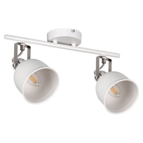 Faretto parete/soffitto tondo DERATO retro bianco 2xE14 Kanlux (1/3)