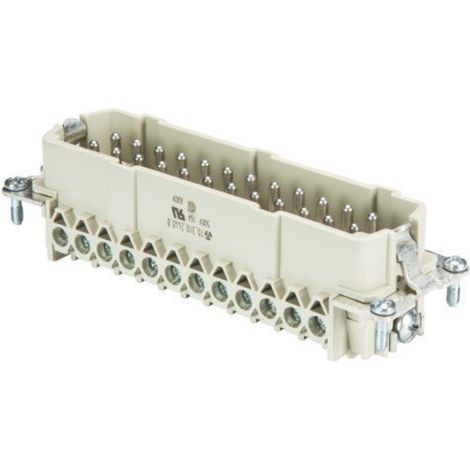 Wieland Electric 70.310.2440.0 Stifteinsatz BAS Gesamtpolzahl 24 + PE 1 St.