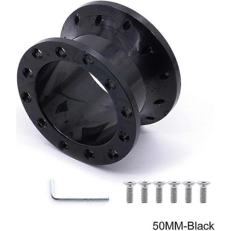 Entretoises de volant sport universelles pour tuning automobile, 30 mm et 50 mm, en aluminium CNC, compatibles avec les kits de moyeux de course. (1/5)