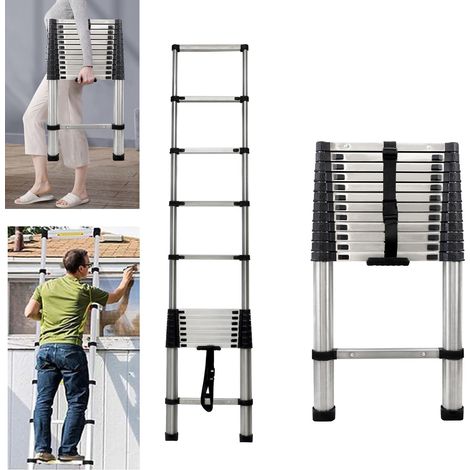 Echelle polyvalente Echelle pliante Echelle télescopique Echelle double jusqu'à 150KG