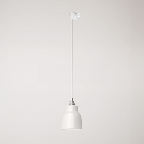 Creative Cables - Candeeiro suspenso com abajur Vase e adaptador de calha -lâmpada incluída