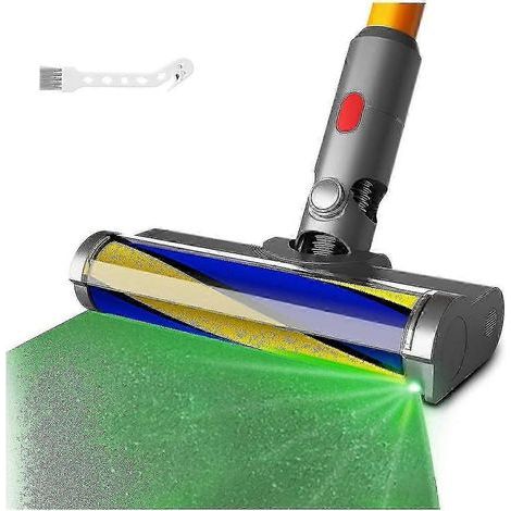 Accessoires pour aspirateurs V7, V10, V11 et V15 : têtes de nettoyage avec détecteur de poussière lumineux et pièces détachées pour têtes de nettoyage à rouleau souple. (1/5)