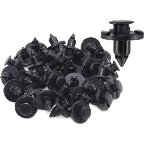 Lot de 100 clips de fixation pour carrosserie Nissan 350Z 370Z pour Qashqai Navara Micra 0155309321 (1/4)