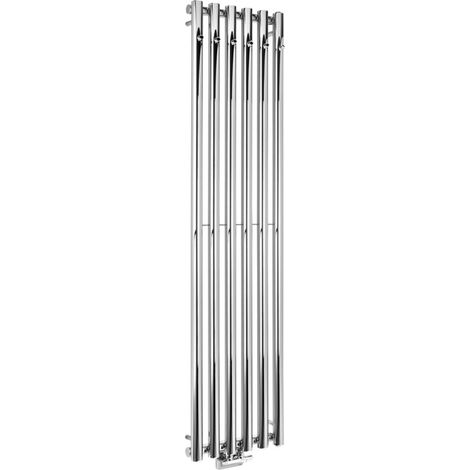Sapho Pilon - Heizkörper 42 x 180 cm, 6 Handtuchhaken, Chrom IZ130T (1/5)