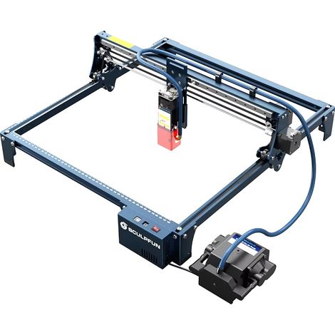 Máquina de grabado láser, grabado de alta precisión, asistencia neumática ajustable, S30 5W (1/2)