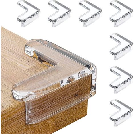 Dailygoods,Protectores de esquinas (8 piezas),Protección de esquinas,Protección de bordes de mesas,Seguridad para bebés