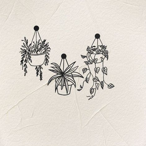 3 Pièces Vase à Fleurs Art Mural en Métal Décor de Ornements Fleur dans Un Vase Décoration Murale, Noir Élégante Plante En Pot Mur Art Sculpture pour Chambre Salle De Bains Cuisine Extérieur Intérieur (1/4)