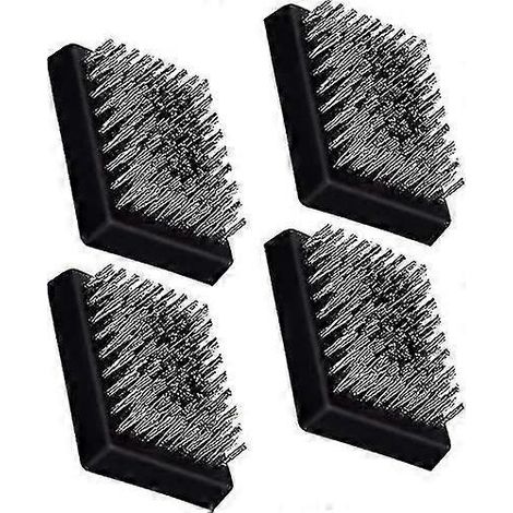 Filiyano-Lot de 4 têtes de brosse de rechange pour barbecue, sans fil, compatibles avec la plupart des modèles (1/5)