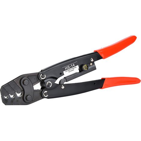 HS14 Kaltgepresste Crimpzange für Aderendhülsen, 5,514 mm, 176 AWG, für blanke Aderendhülsen (1/5)