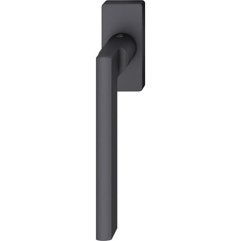 FSB Fenstergriff 34 1035 eckige Rosette, Aluminium schwarz matt (1/3)