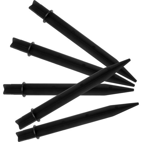 Lampes solaires noires en ABS pour l'extérieur, alimentées à l'énergie solaire, installation facile pour l'éclairage du jardin et la décoration de la terrasse, style Halloween, différents modèles (1/5)