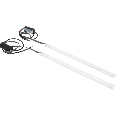 paire de bandes LED clignotantes phares voiture (feux éclairage alterné). (1/5)