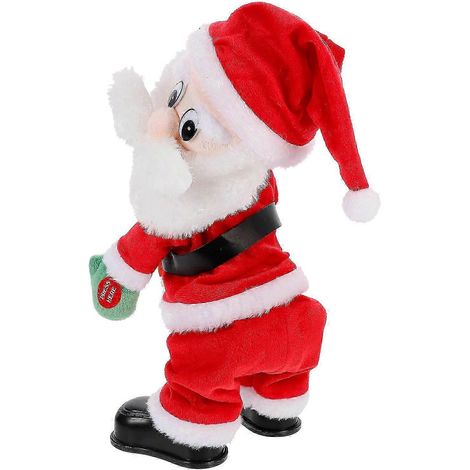 Père Noël électrique qui twerke, jouet pour enfants, décorations de fête de Noël, couleurs assorties, 1 pièce (1/5)