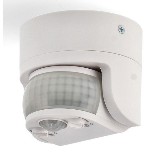 IluminaShop - Detector de Movimiento PIR 180º Superficie Inca (1/2)