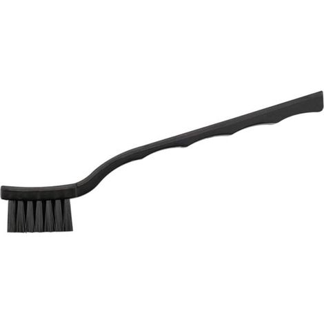 Velleman Kleine antistatische Bürste, ideal für Elektronik, ergonomischer Griff, geeignet für empfindliche Geräte, PVC-Griff (1/2)